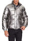 Jacket Puffer Silver Shine