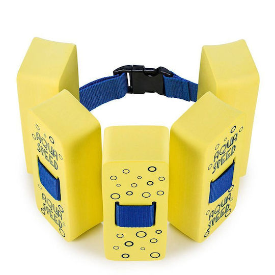 Ζώνη Κολύμβησης Τουβλάκια 2-6 Ετών Aqua Speed Kiddie Swim Belt Ii Yellow 538-octopus Κίτρινο