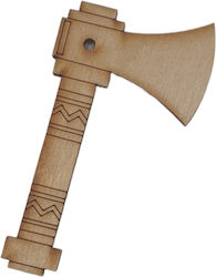 Holzhandwerksdekoration Tschekouri Holz 7,5cm