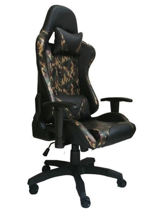 RFG RJ-8604/CAMOUFLAGE Gaming Stuhl mit verstellbaren Armlehnen Schwarz