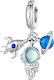 Ασημενιο Charm 925 Astronaut Hanging Bead