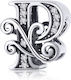 Silber Charm 925 P Kalligraph