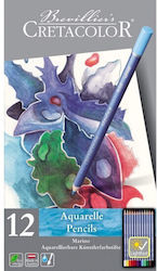 Set 12 Buntstifte Aquarell Cretacolor Marino Me...