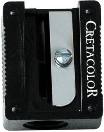Cretacolor Πλαστική Ξύστρα Μαύρη