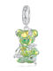 Daskalakis Charm Animal Din Argint Verde