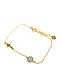 Amalfi Accessories Women's Bracelet with design Eye made of Silver