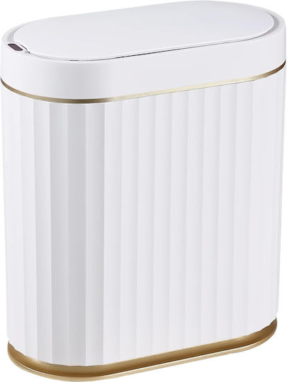 Home Use Kunststoff Badezimmer Mülleimer 7Es Weiß