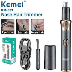 Kemei Trimmer Μηχανή Επαναφορτιζόμενη KM-323
