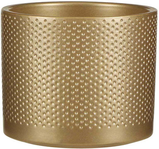 Mica Саксия Керамика Gold 13x13x14см.