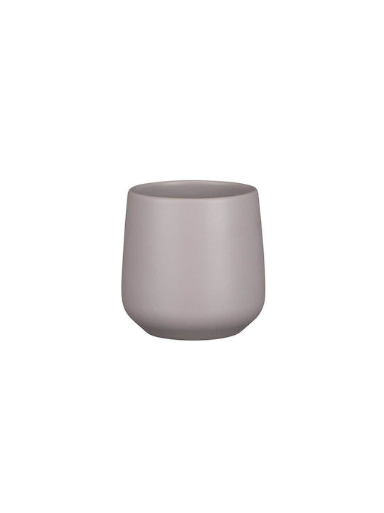 Mica Γλάστρα Πήλινη Taupe 11x11x8.5εκ.