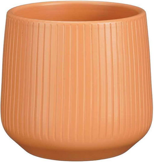 Mica Саксия Керамика Amber Orange 14x14x11.5см.