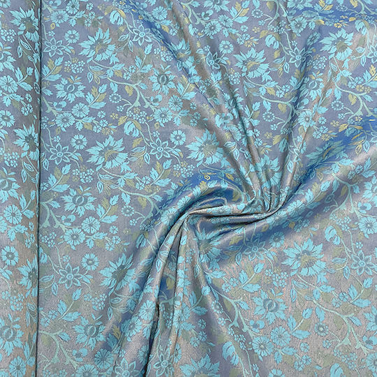 Decoration Fabric Jacquard Blue