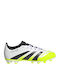 Predator Club Kids Molded Soccer Shoes White