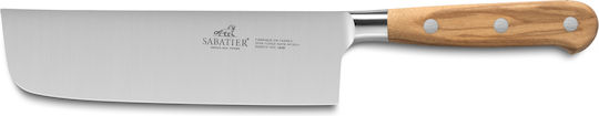 Sabatier Provencao Knife Nakiri from Stainless Steel 16cm
