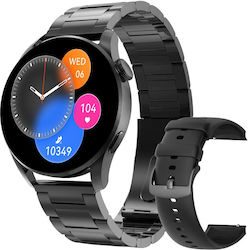 Dynamic FiT Aluminiu Smartwatch (Negru)