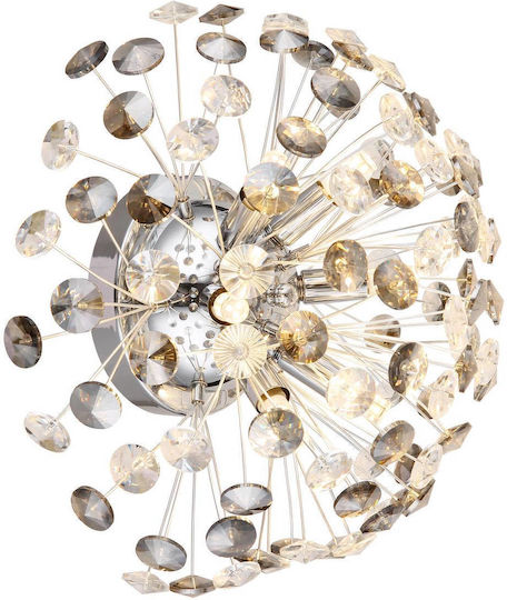 Globo Lighting Светлина за стена с Цокъл G9 Прозрачен 40 см