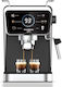 Hausberg Automat de Espresso 1350W Presiune 20bar pentru Cappuccino Argintie HB3730IN