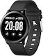 KrazyFit Aluminium Smartwatch με Παλμογράφο (Μα...