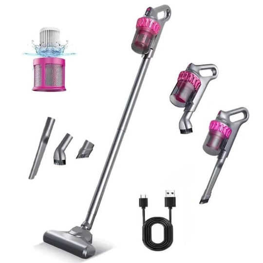 Reîncărcabilă Aspirator 2 în 1 Stick & De Mână Neagră D6T0VY3BM
