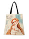 Brainfood Tote Bag Υφασμάτινη Τσάντα Σουετ Hellen Sparta 38x42 Great Women Greek Mythology