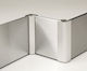 Plastic Bazaar Corner Inside Outside Semi-Zag Matte Inox 90° 100mm