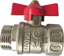 Βάνα Σφαιρική Hydrosfer 3/4" Α-θ Πεταλούδα