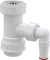 Alcaplasta Εξαγωγή Πλυντηρίου Γωνία 1+1/2" 1+1/4"