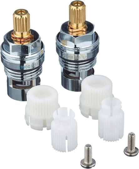 Set of 1/2 Turn Mechanisms for Roca A525092709 Faucet