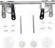 Metal Toilet Seat Supports Bar 20cm 747 Remer