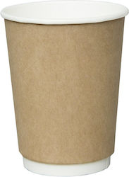 Ποτήρι Διπλότοιχο Kraft 16oz 16τμχ