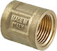 Съединител За Въздуховод Месингов Женски 1/2" Tdm Brass
