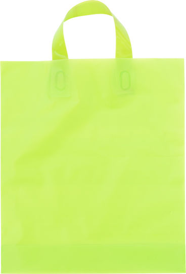 Kunststoff Plastiktüte Loop Grün Tasche 40x5x45 20kg