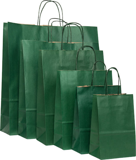 Papier Plastiktüte Kyparissí Gedreht Premium 45x15x49 200 Stück