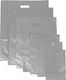 Plastic Bag Silver D-Cut 17x25 20kg