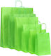 Paper Bag Light Green Twisted Premium 18x8x24 400pcs