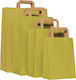 Pungă de Hârtie Verde Plată 18x8x24 600 Bucăți