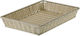Rattan Rectangular Bread Basket Natural 41.5x28x8cm 547