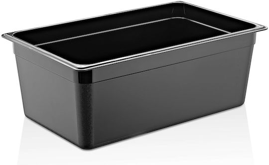 Δοχειο Gn Μαυρο 1/1 200mm Αποθηκευσης Τροφιμων P P Gastroplast Nsf