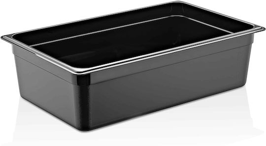 Δοχειο Gn Μαυρο 1/1 150mm Αποθηκευσης Τροφιμων P P Gastroplast Nsf