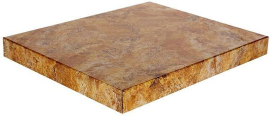 Platou Răcit Din Aluminiu Aspect Rugină gn1/2 32.5x26.5x3.5cm Select Concept Sel601/rust