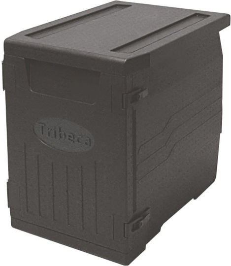 Isolierter Träger Epp Tür 6xgn1/1 6,5cm 86lt Schwarz 63x44x63cm Tcb-600epp