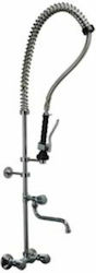 Wall-Mounted Two-Hole Sprinkler Faucet