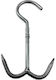 Double Rotating Meat Hook Φ10mm 33x22cm