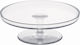 Td11 Polycarbonate Round Transparent Base Foot 29.7x10.25cm