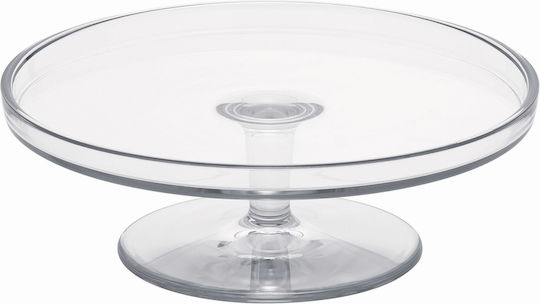 Td11 Polycarbonate Round Transparent Base Foot 29.7x10.25cm