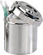 Cotton Container Stainless Steel 0.5 Lt 10x7cm