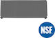 Set of 4 Compact Plastic Shelves NSF Suitable for Food Freezing 1370mm x 530mm