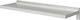 Ράφι Επίτοιχο Μονό Inox 200x35x7cm 1430720