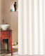 Hotel Shower Curtain Solid Ecru 180x180