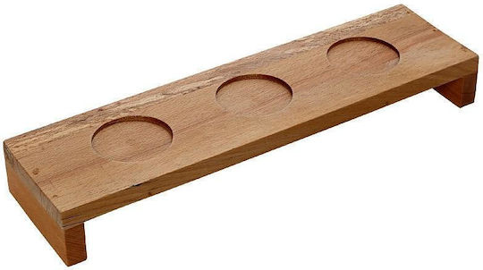 Ξυλινο Σταντ Οξιας Ορθογωνιο 12.50x45x6εκ